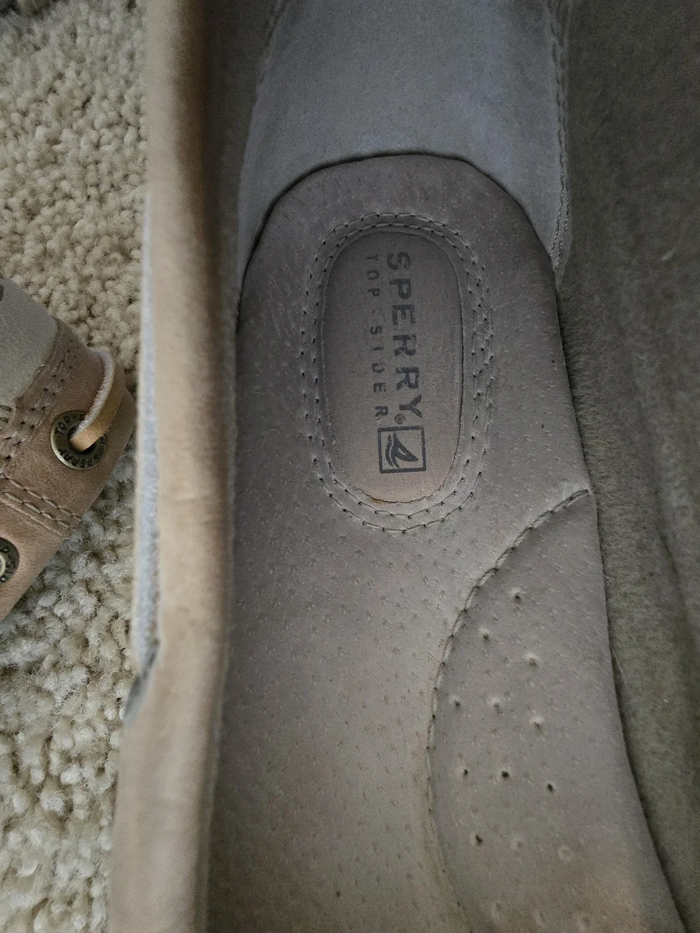 Sperry Women's Tan Leather Boat Shoes